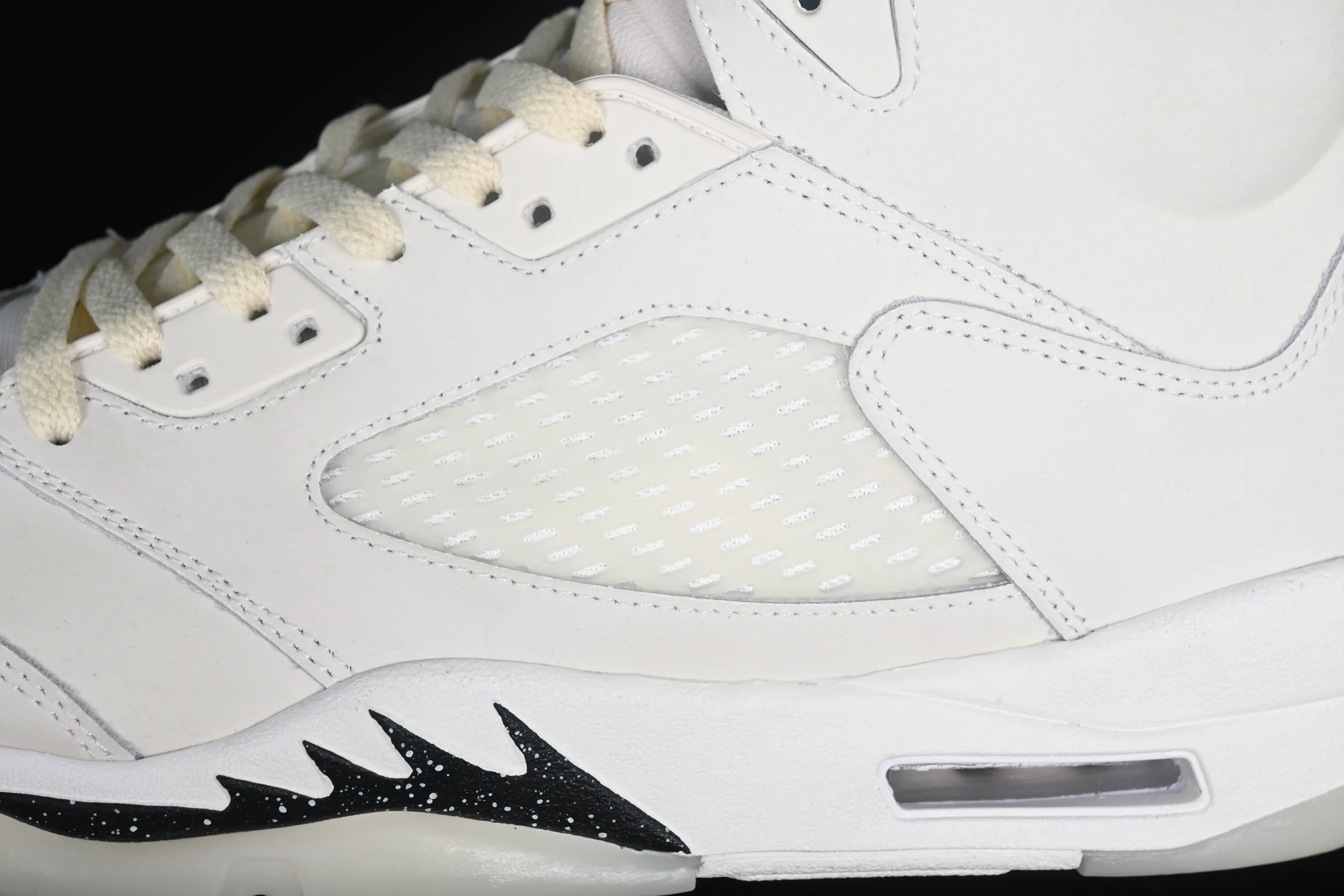 All categories Air Jordan Jordan series basketball shoes Air Jordan 5 Air Jordan 5 Retro "Sail" AJ5 Joe 5 luminous white FN7405-100